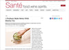 a screenshot of an article on Sante, showing